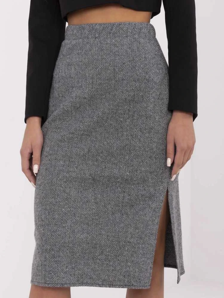 Lakerta Kelnės-LK-SD-509514-2.08-szaro-juoda