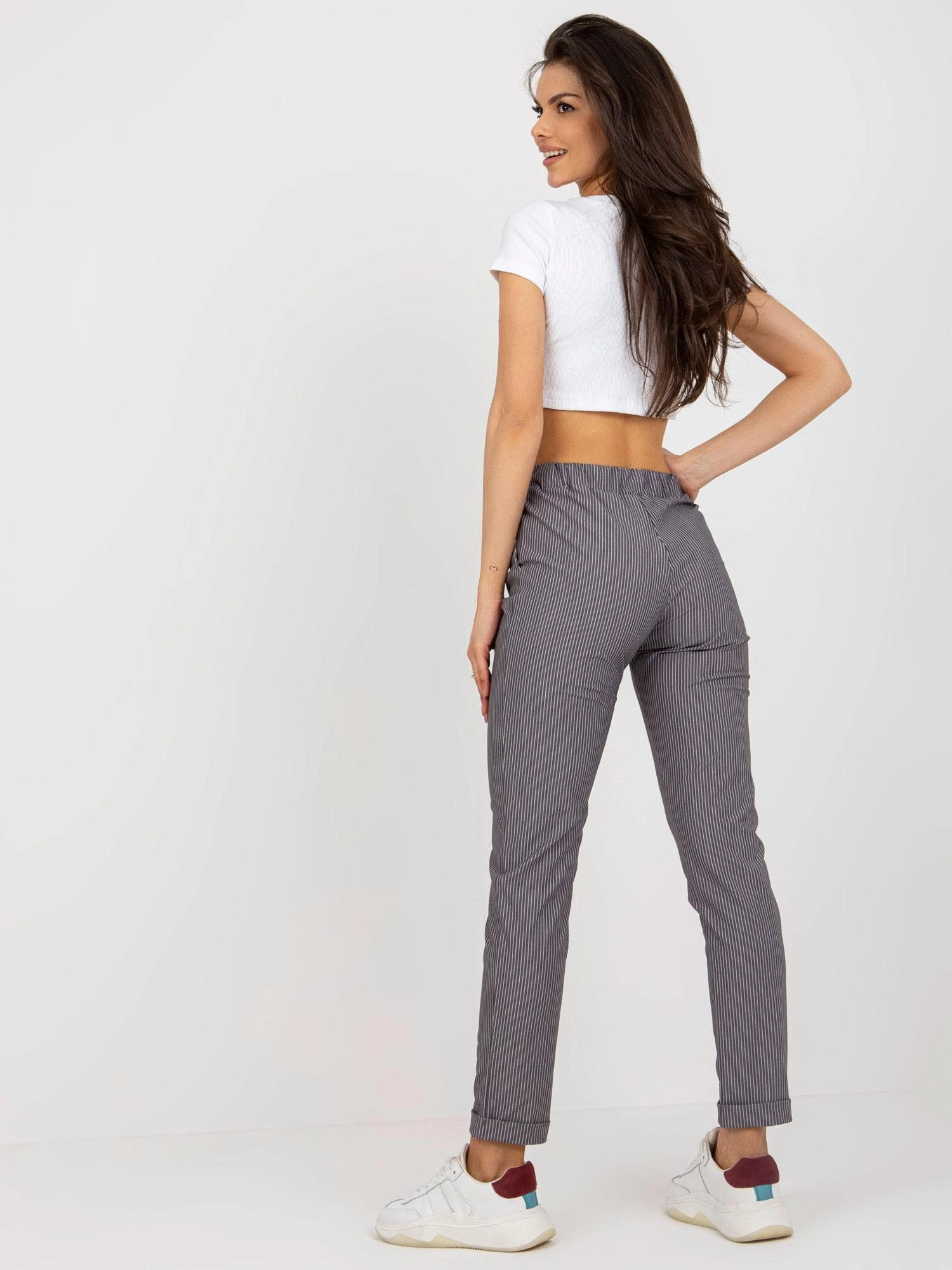 Lakerta Kelnės-LK-SP-506616-2,26X-tamsiai violetinė