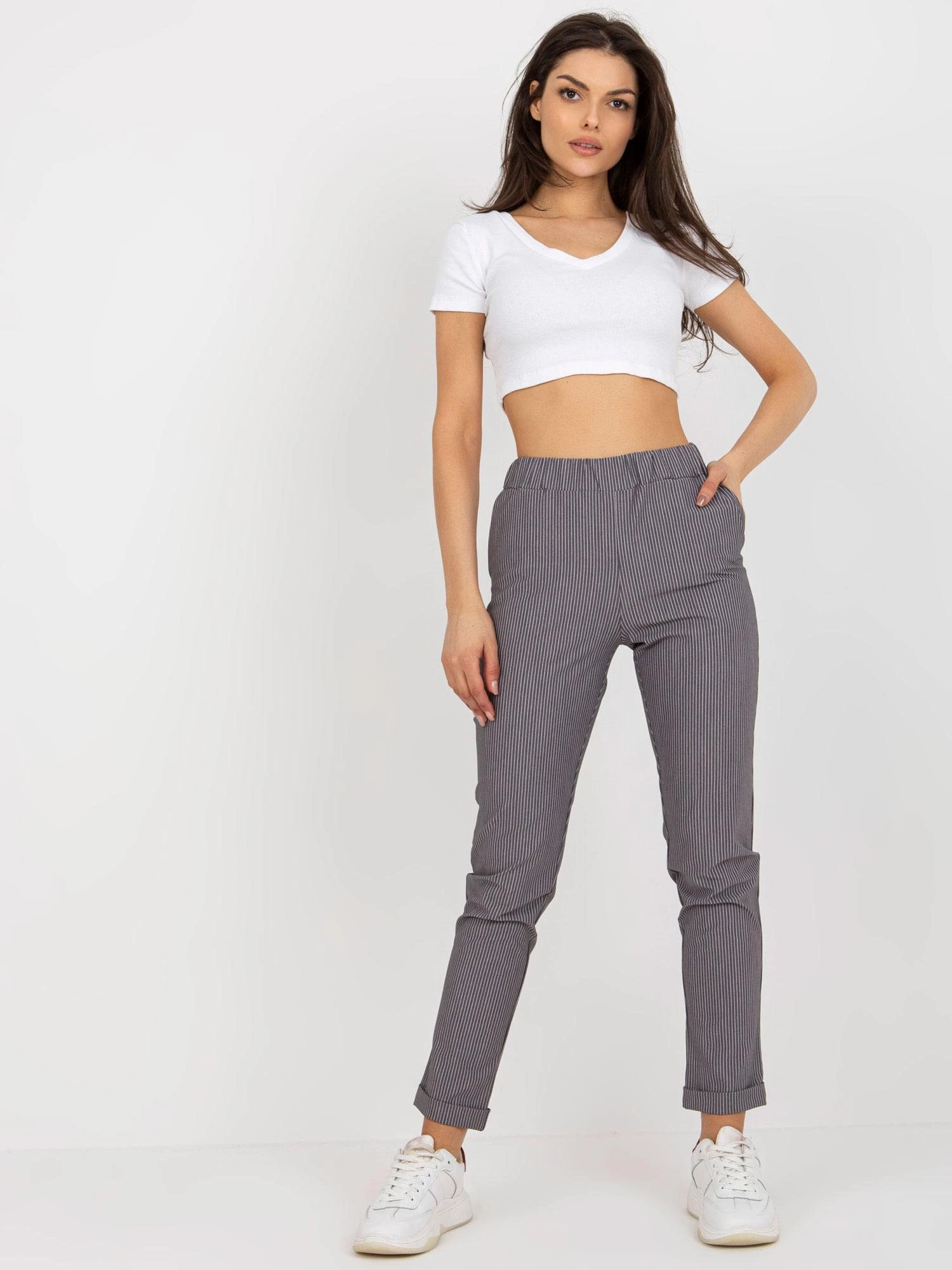 Lakerta Kelnės-LK-SP-506616-2,26X-tamsiai violetinė