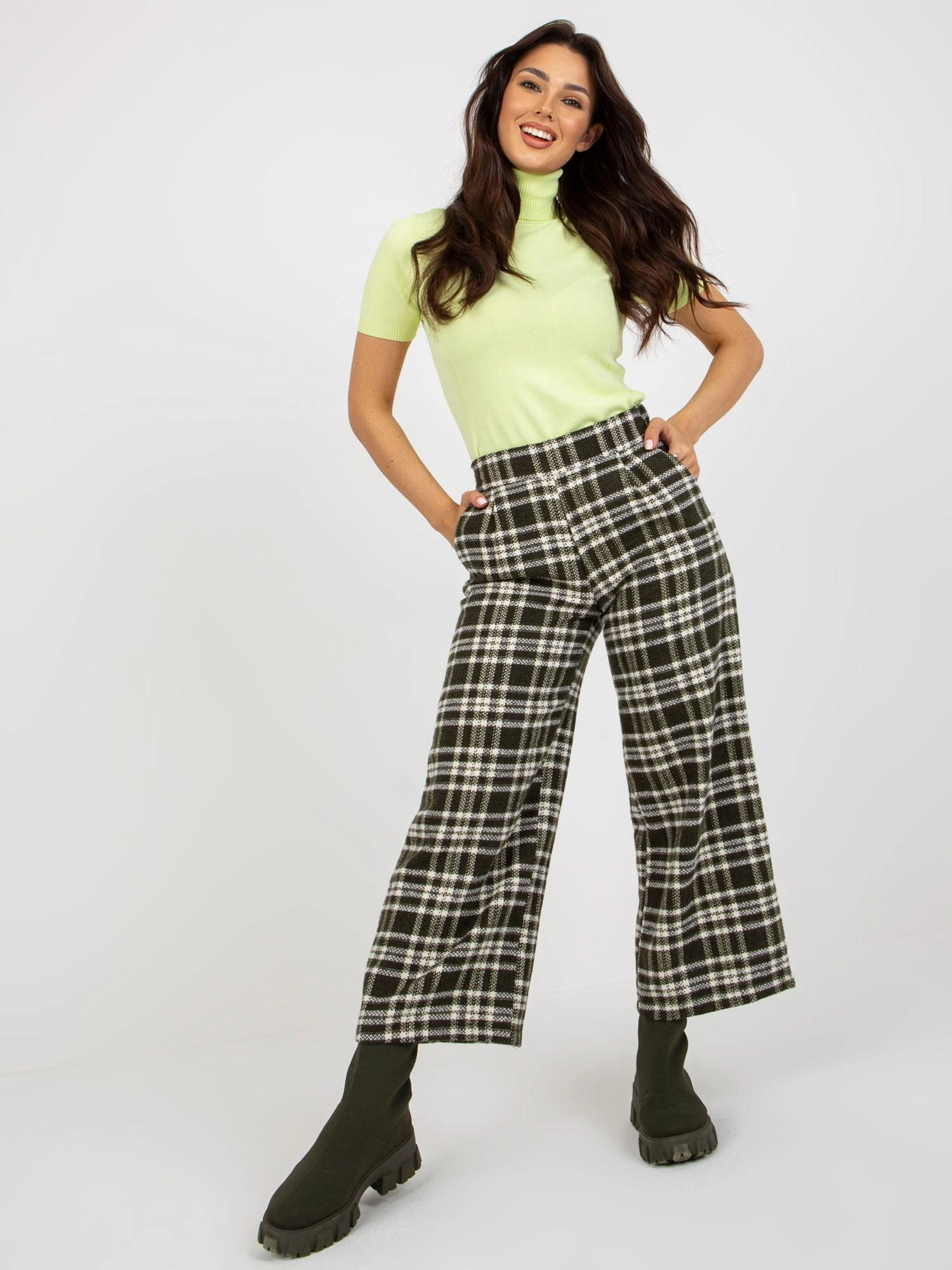 Lakerta Kelnės-LK-SP-509097-2.35P-chaki