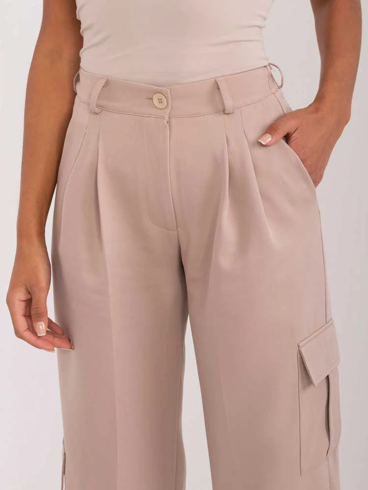Lakerta Kelnės-LK-SP-509641.95-smėlio spalvos