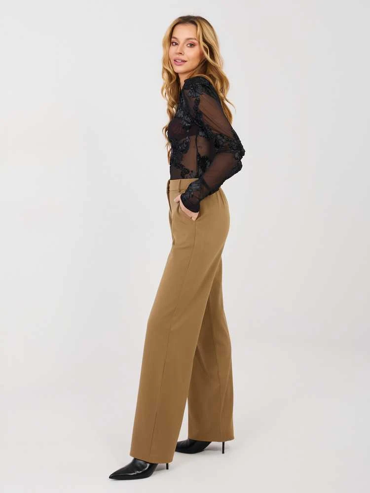 Lakerta Kelnės-LK-SP-509969.95-camelowy