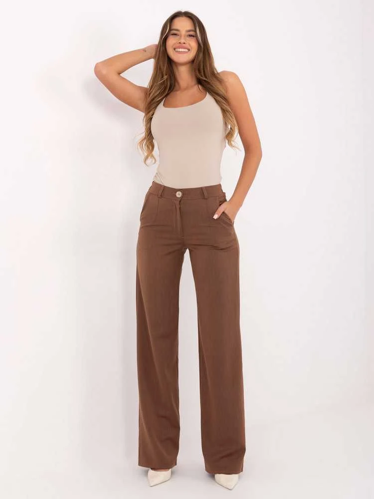 Lakerta Kelnės-LK-SP-510012.01-ruda