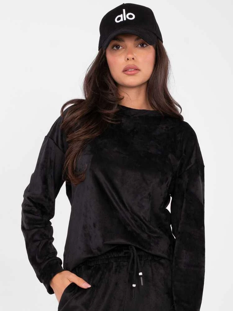 Lakerta Laisvalaikio kostiumas moterims-LK-KMPL-509968.65-juoda