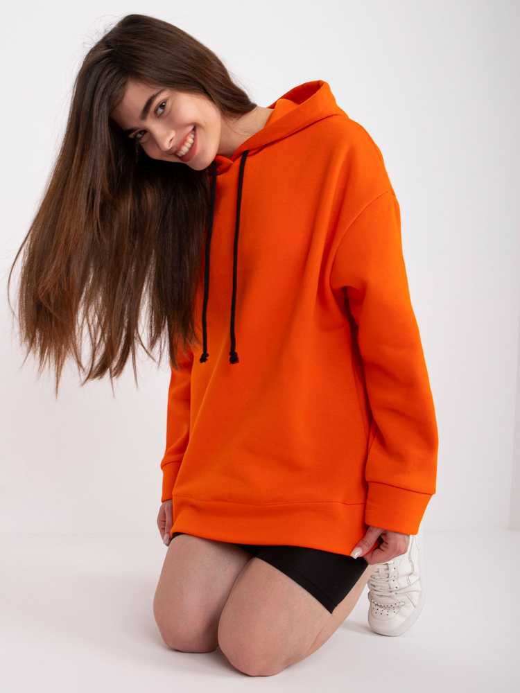 Lakerta Megztinis-LK-BL-508760.04-tamsiai oranžinis SALE