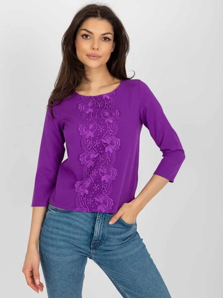Lakerta Palaidinė-LK-BZ-506522.07-violetinė