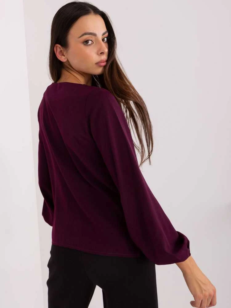 Lakerta Palaidinė-LK-BZ-506673.36-tamsiai violetinė