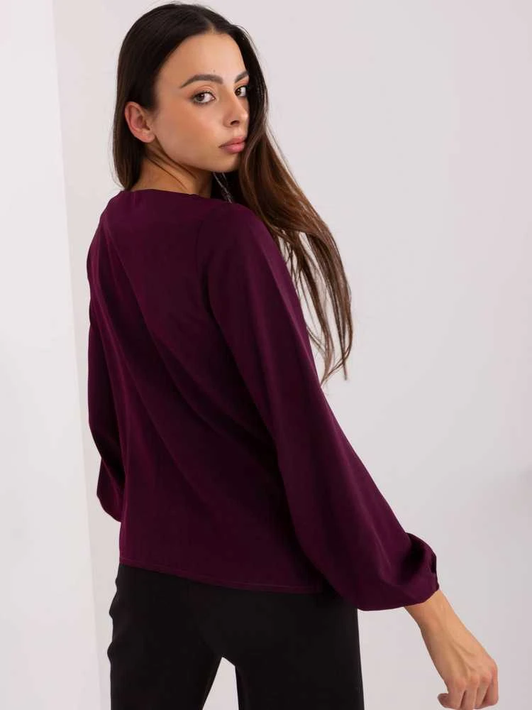 Lakerta Palaidinė-LK-BZ-506673.36-tamsiai violetinė