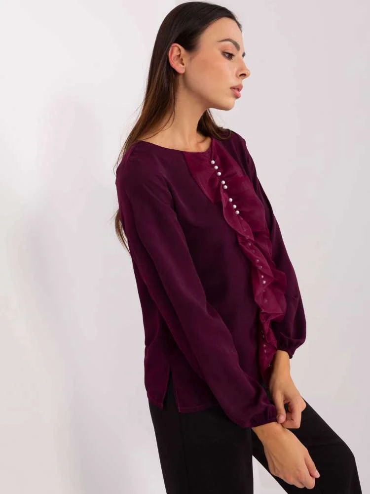 Lakerta Palaidinė-LK-BZ-506673.36-tamsiai violetinė