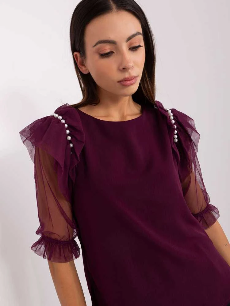 Lakerta Palaidinė-LK-BZ-506682.26P-tamsiai violetinė