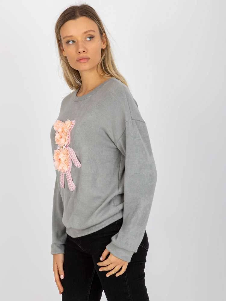 Lakerta Palaidinė-LK-BZ-509067.15-pilka