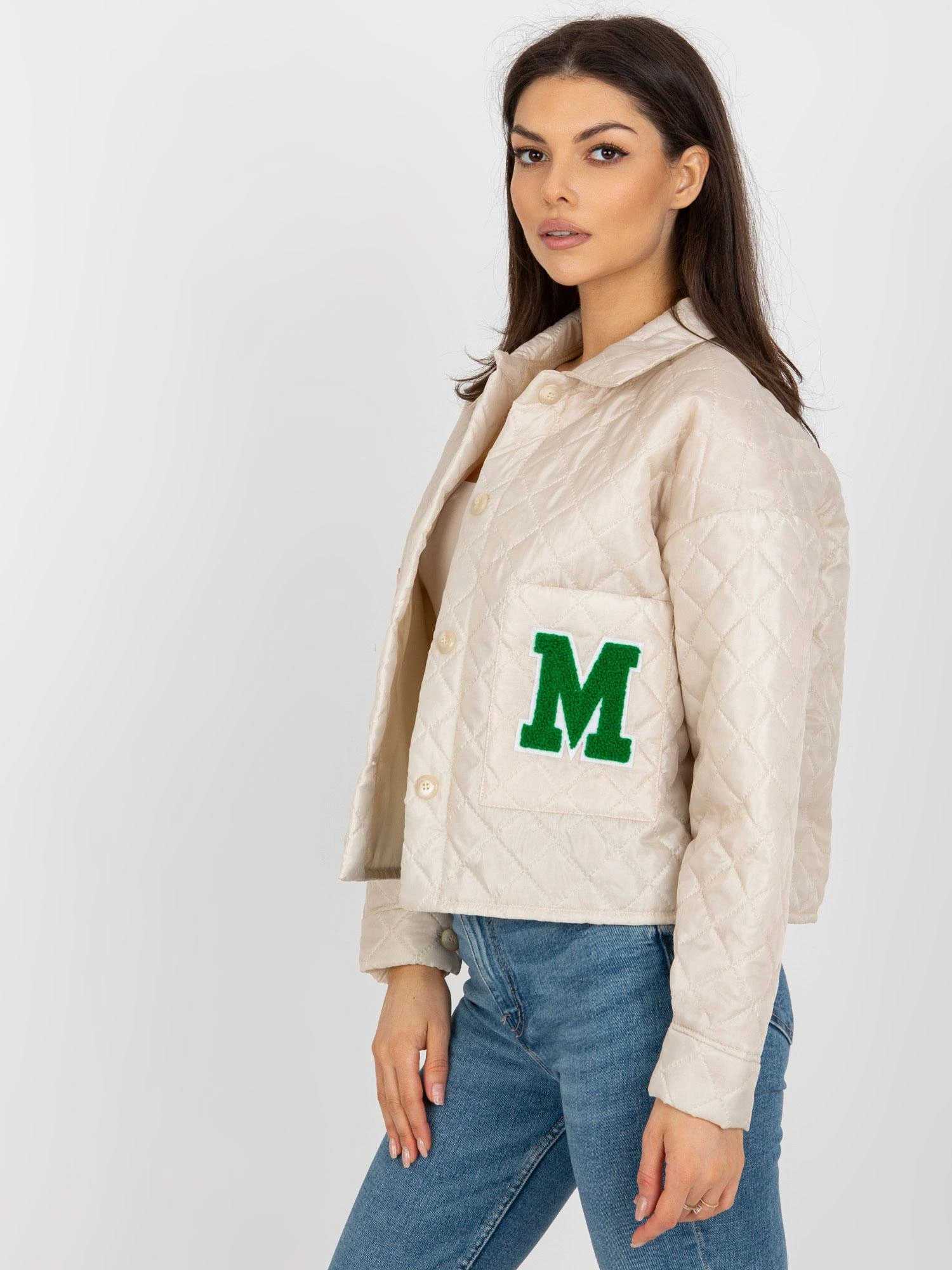 Lakerta Striukė moterims-LK-KR-509267.15P-jasny smėlio spalva
