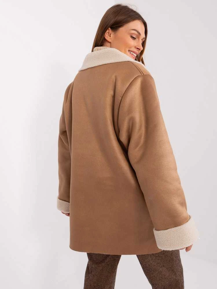 Lakerta Striukė moterims-LK-KR-509454-1.96P-camelowy