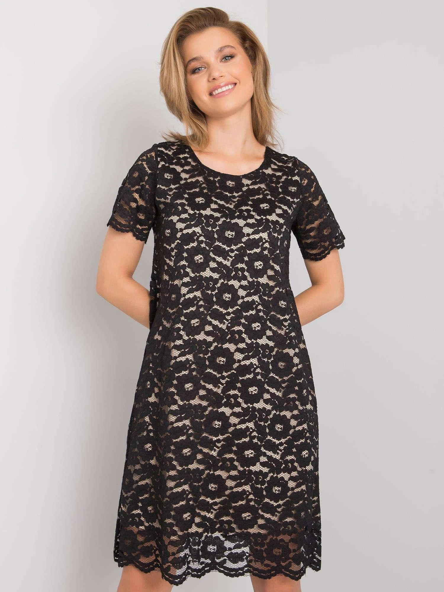 Lakerta Suknelė-LK-SK-506732.39P-juoda