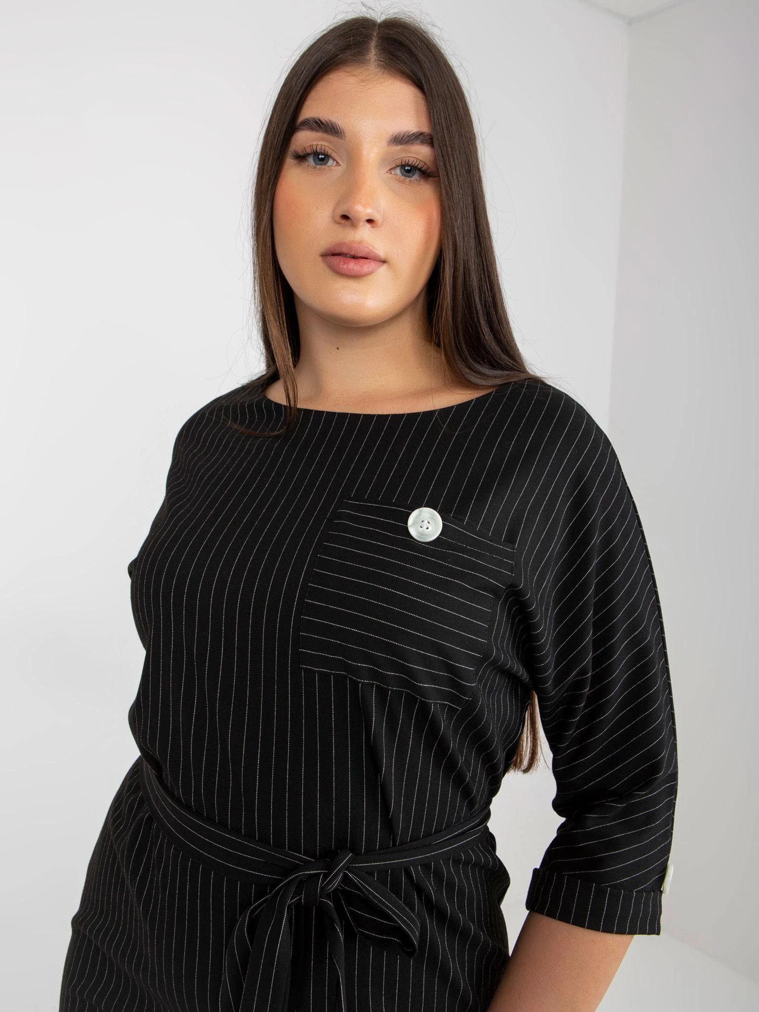 Lakerta Suknelė-LK-SK-507724.10-juoda