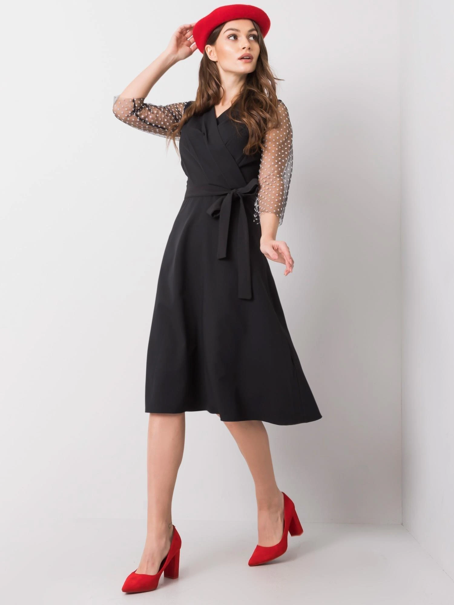 Lakerta Suknelė-LK-SK-507852.09X-juoda