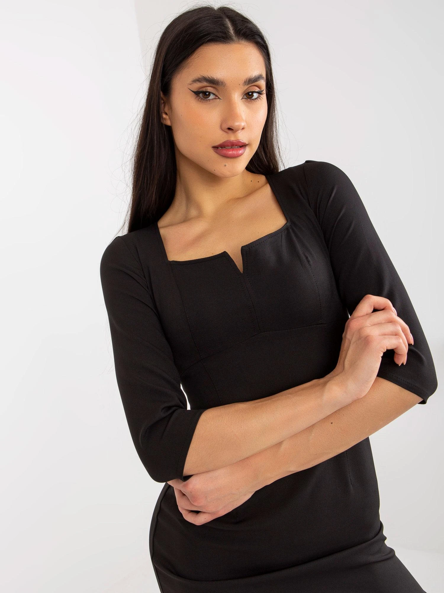 Lakerta Suknelė-LK-SK-509075-1.54P-juoda