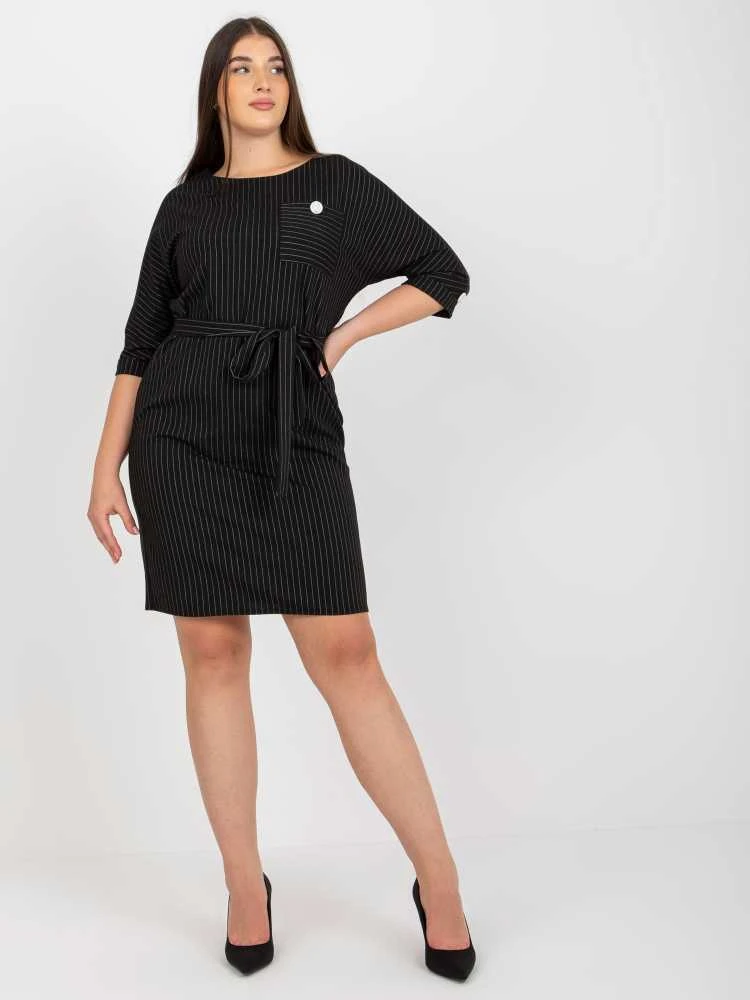 Lakerta Suknelė-LK-SK-507724.10-juoda