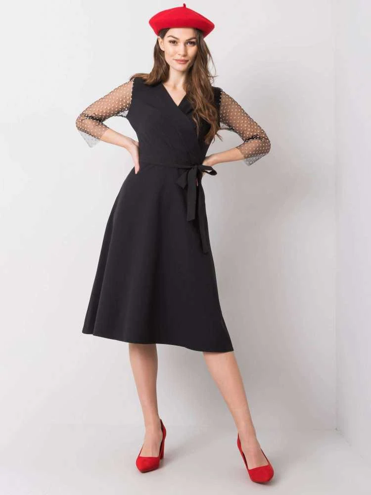 Lakerta Suknelė-LK-SK-507852.09X-juoda
