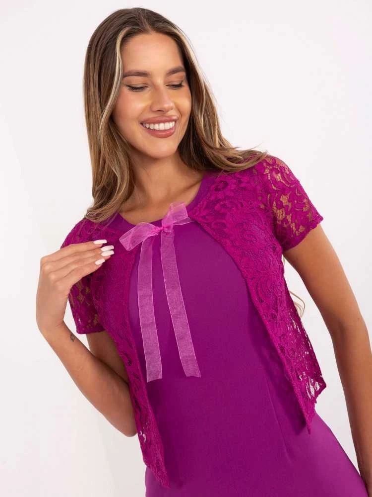 Lakerta Suknelė-LK-SK-509281.36X-violetinė