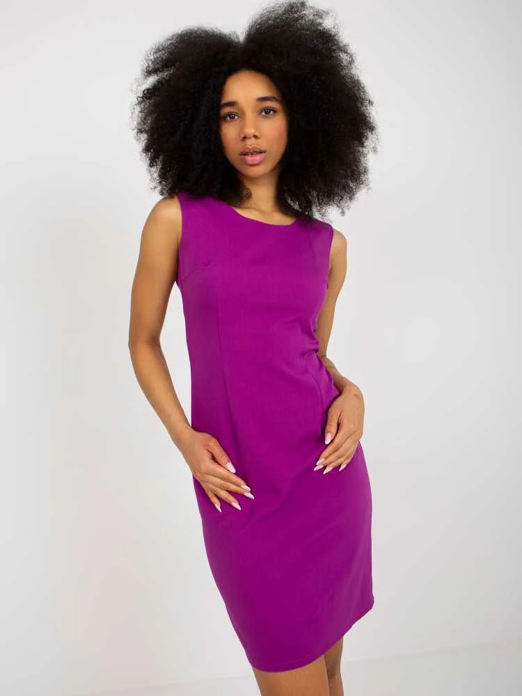 Lakerta Suknelė-LK-SK-509281.36X-violetinė