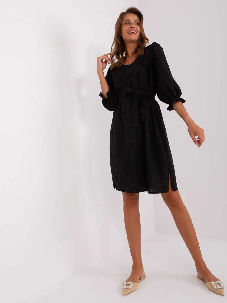 Lakerta Suknelė-LK-SK-509382.73P-juoda