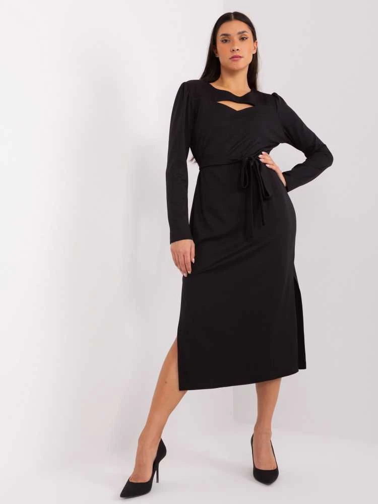 Lakerta Suknelė-LK-SK-509447.75P-juoda