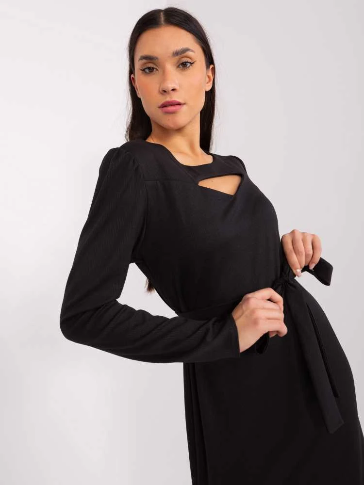 Lakerta Suknelė-LK-SK-509447.75P-juoda