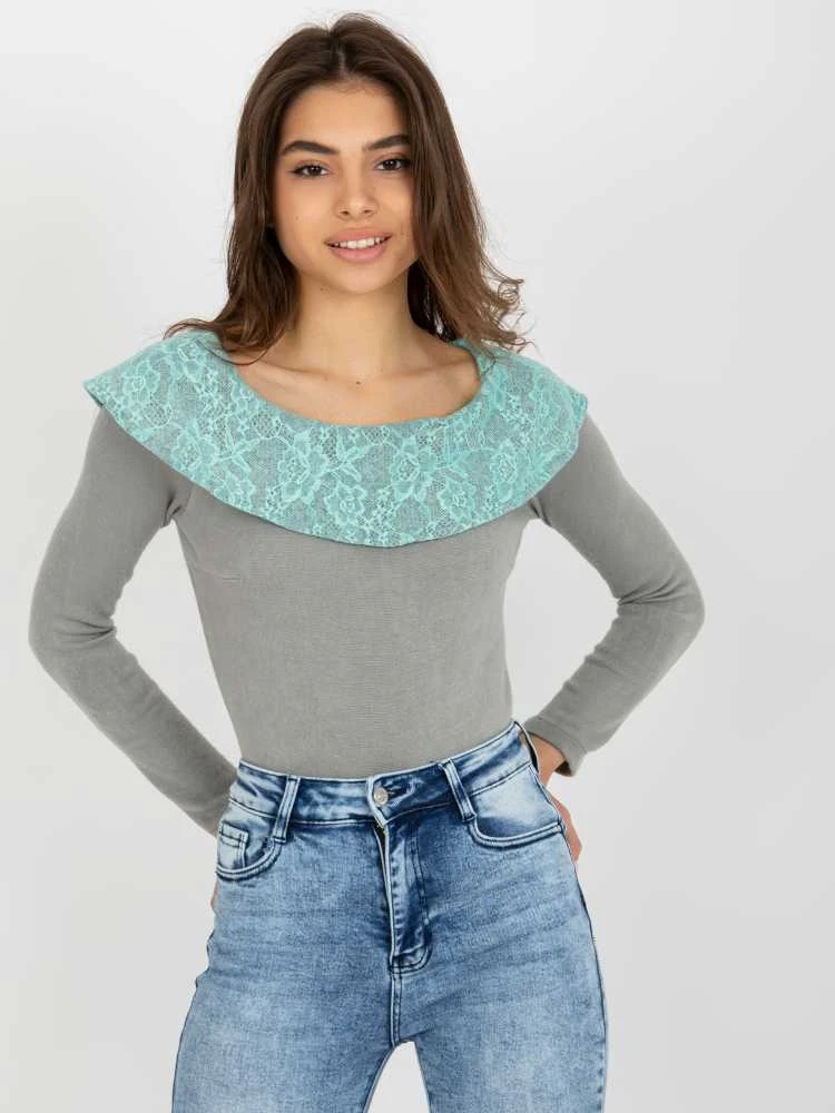 Lakerta Megztinis-LK-SW-506559-2,13-pilkas