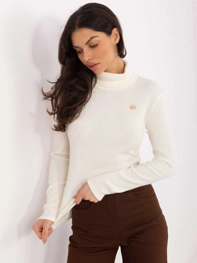 Lakerta Sweter-LK-SW-510184.01P-ecru