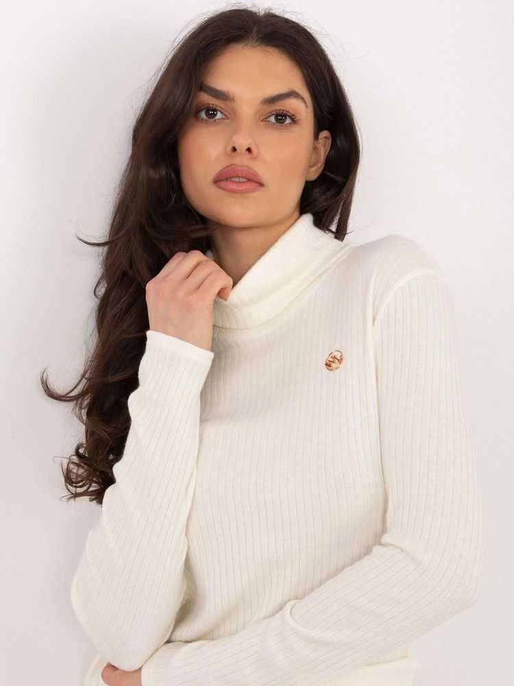 Lakerta Sweter-LK-SW-510184.01P-ecru