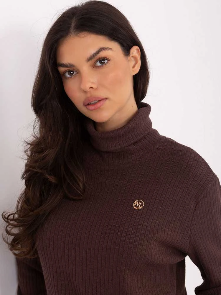 Lakerta Sweter-LK-SW-510184.01P-ruda