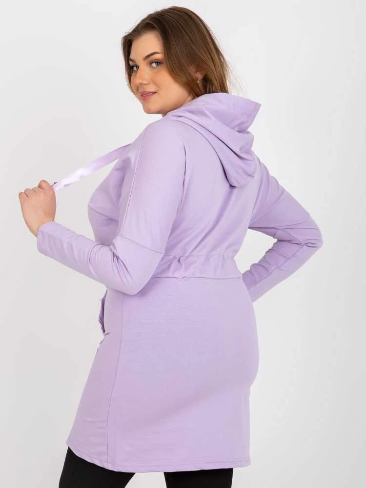 Lily Rose Megztinis-EM-BL-HW-20-464.02P-šviesiai violetinis