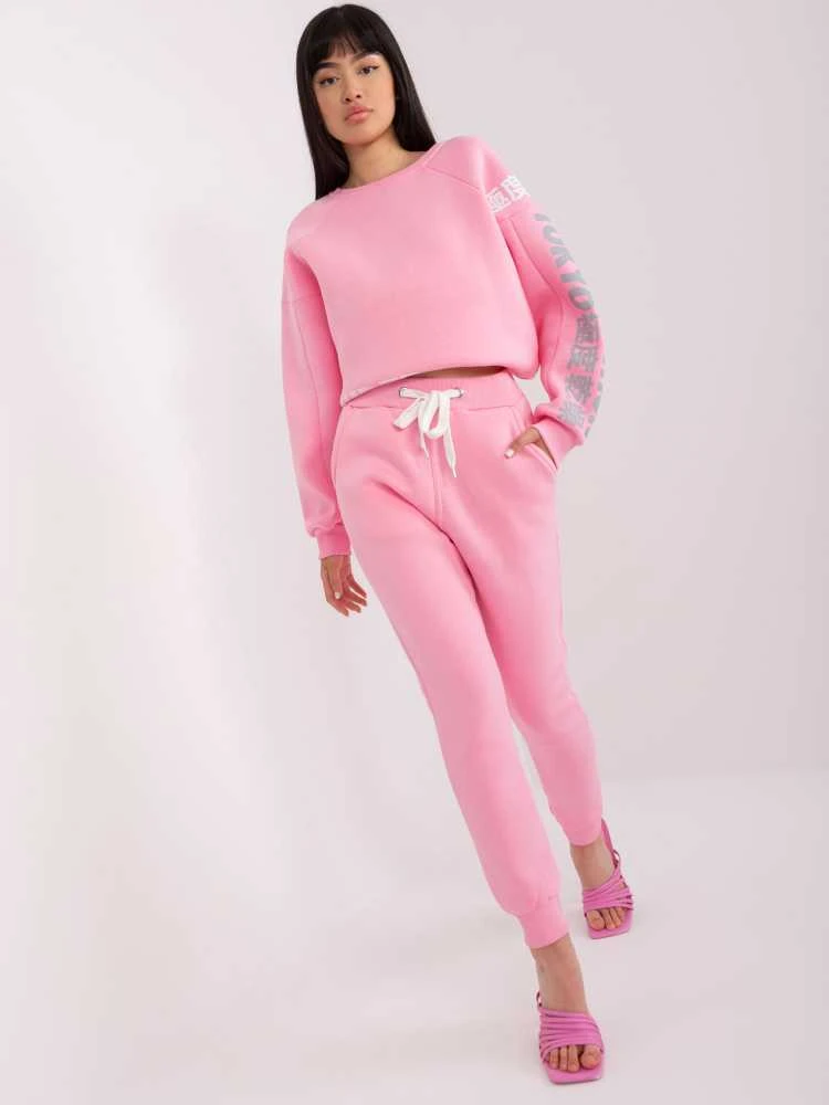 Lily Rose Sportinės kelnės-EM-DR-HS-21-537.60-rožinės spalvos
