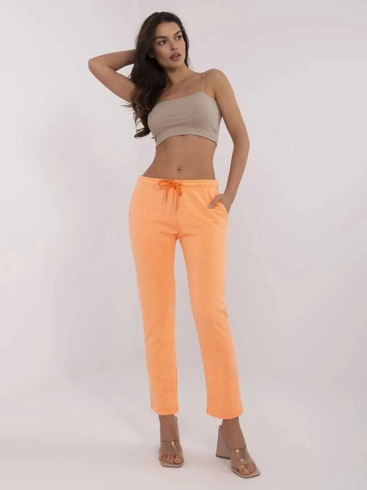 Lily Rose Sportinės kelnės-EM-DR-HS-21-546.12-fluo oranžinės spalvos
