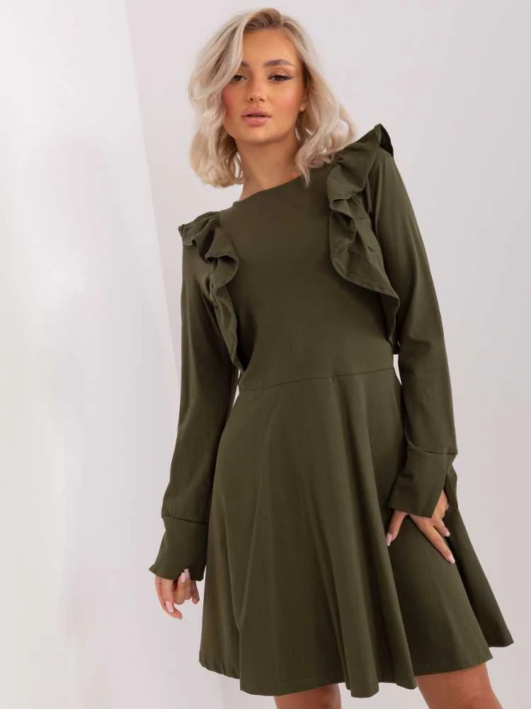 Lily Rose Suknelė-EM-SK-HW-20-395.34P-chaki
