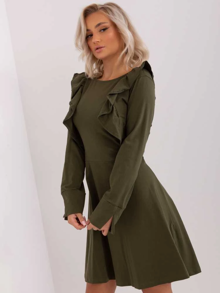 Lily Rose Suknelė-EM-SK-HW-20-395.34P-chaki