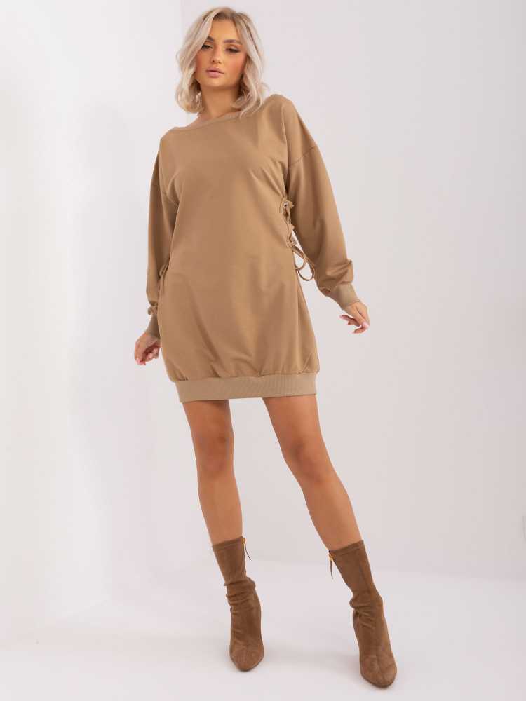 Lily Rose Tunika-EM-TU-HS-21-502.93-ciemny bezowy