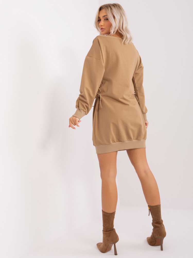 Lily Rose Tunika-EM-TU-HS-21-502.93-ciemny bezowy