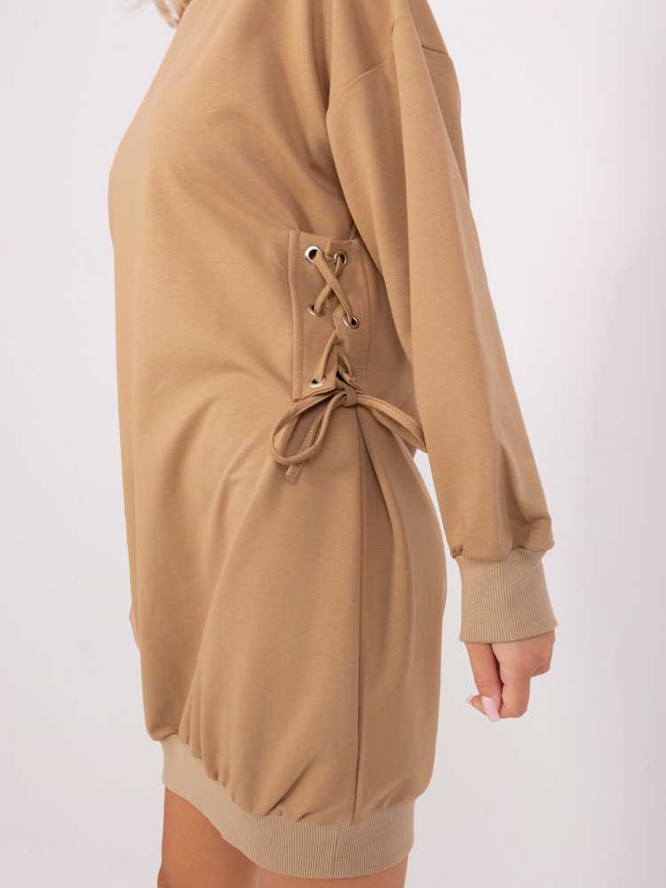 Lily Rose Tunika-EM-TU-HS-21-502.93-ciemny bezowy