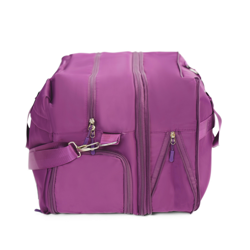 Materiałowa torba podróżna Solier SM04 VEA Violetinis