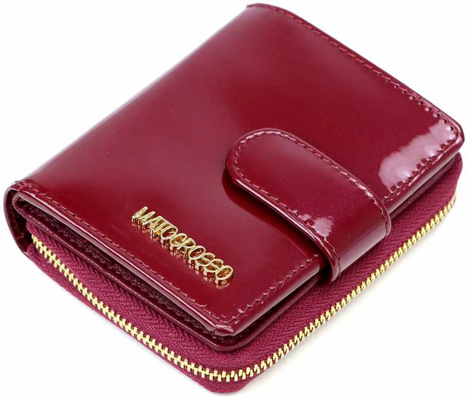 Natūralios odos moteriška piniginė Mato Grosso 0820-57 RFID – bordo
