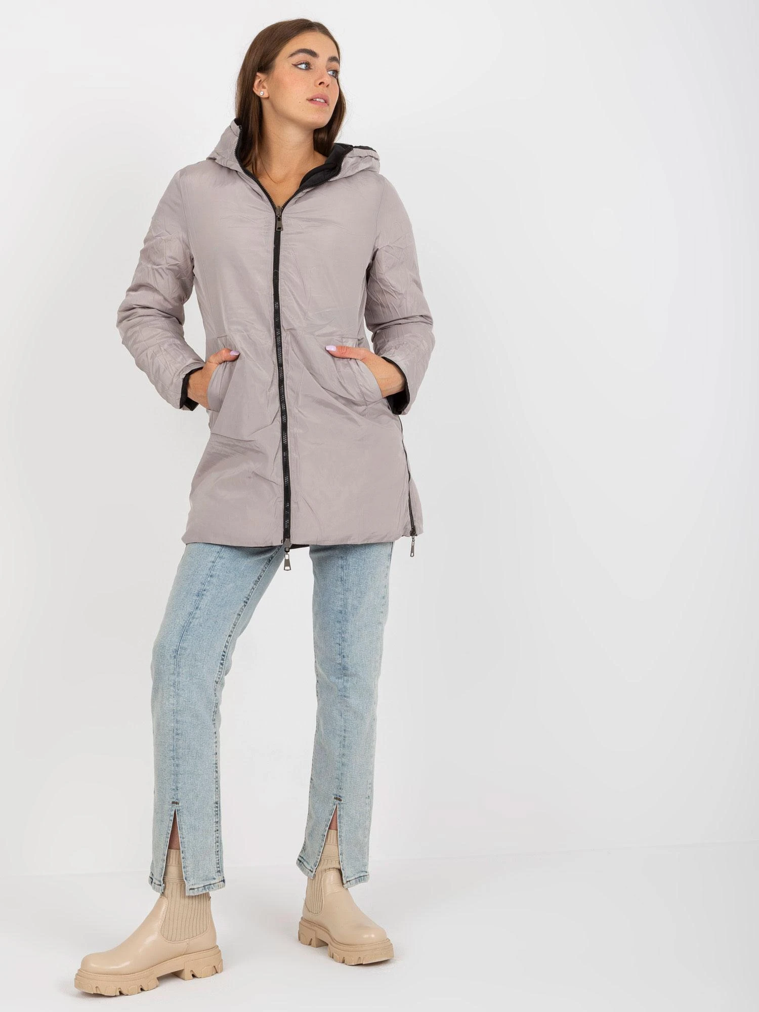Minority Striukė moterims-NM-KR-L22-9872.93-juoda-smėlio spalva