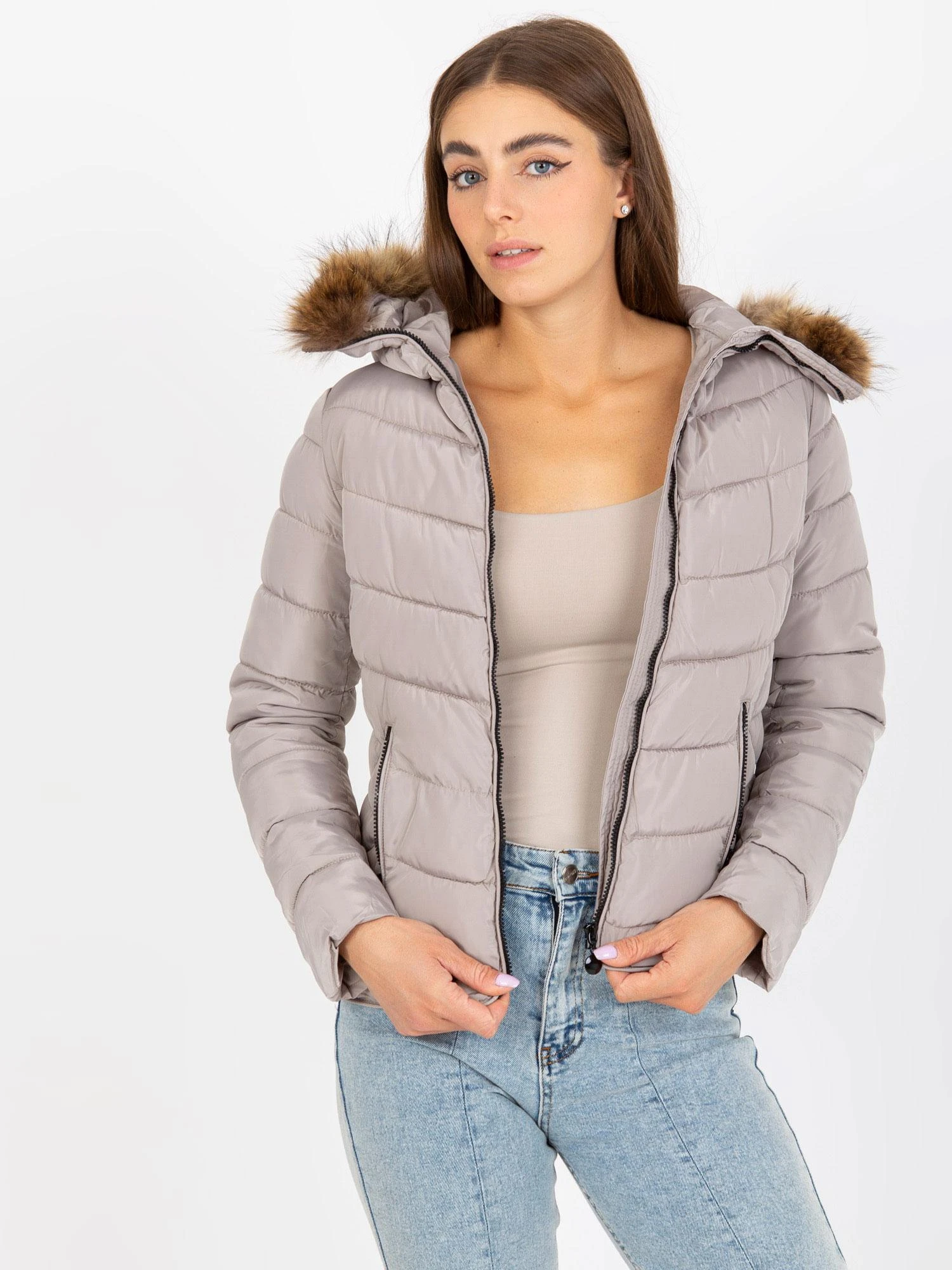 Minority Striukė moterims-NM-KR-P22-6627.03P-ciemny bezowy