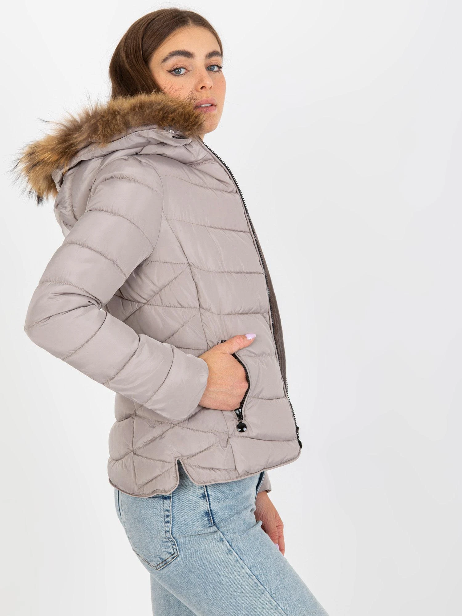 Minority Striukė moterims-NM-KR-P22-6627.03P-ciemny bezowy
