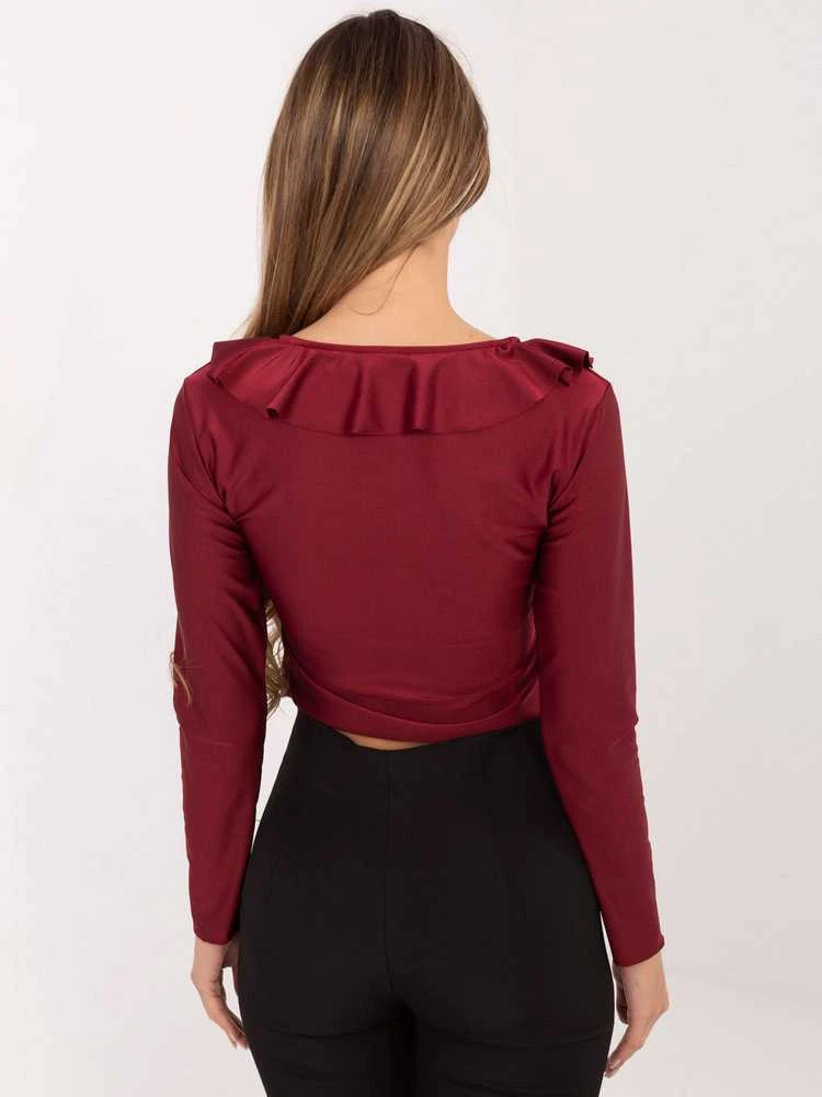 Moda Bluzka-IT-BZ-21837.00-bordinė