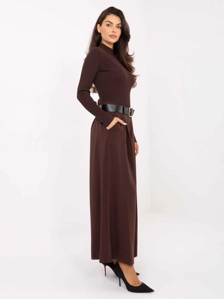 Moda Kelnės-IT-SP-17872.76-ruda