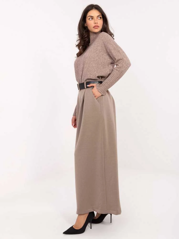 Moda Kelnės-IT-SP-17872.76-smėlio spalva