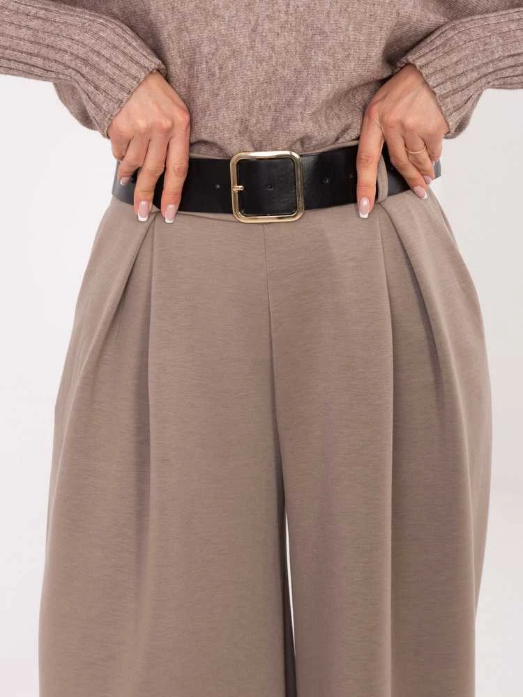 Moda Kelnės-IT-SP-17872.76-smėlio spalva