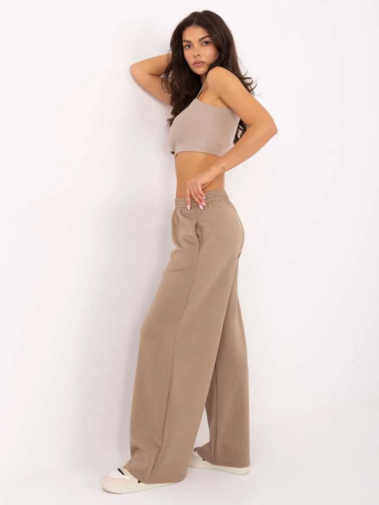 Moda Kelnės-IT-SP-21559.75-ciemny bezowy